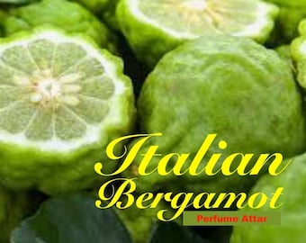Italian Bergamot Attar- Pure/Natural Perfume Oil