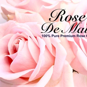 Rose De Mai- Aceite de rosa puro de grado perfume 100% puro