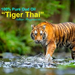 Tiger Thai Oud- 100% reines AdlerholzÖl | Vegan