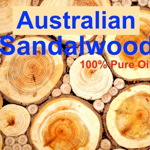 Australian Sandalwood - 100% Pure Premium Wild Sandalwood Oil