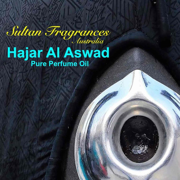 Hajar Al Aswad Attar/Perfume Oil - 100% Pure & Natural Original Recipe | Vegan Option Available