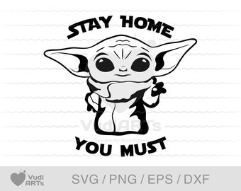 Download Baby yoda svg baby yoda | Etsy