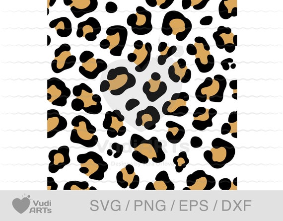 Download Leopard print Svg Leopard seamless pattern Svg Animal | Etsy