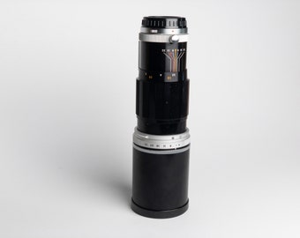 Olympus 250mm (350mm equiv) 1:5 E.Zuiko-T Lens for half-frame Telephoto Olympus PEN SLR film cameras TESTED