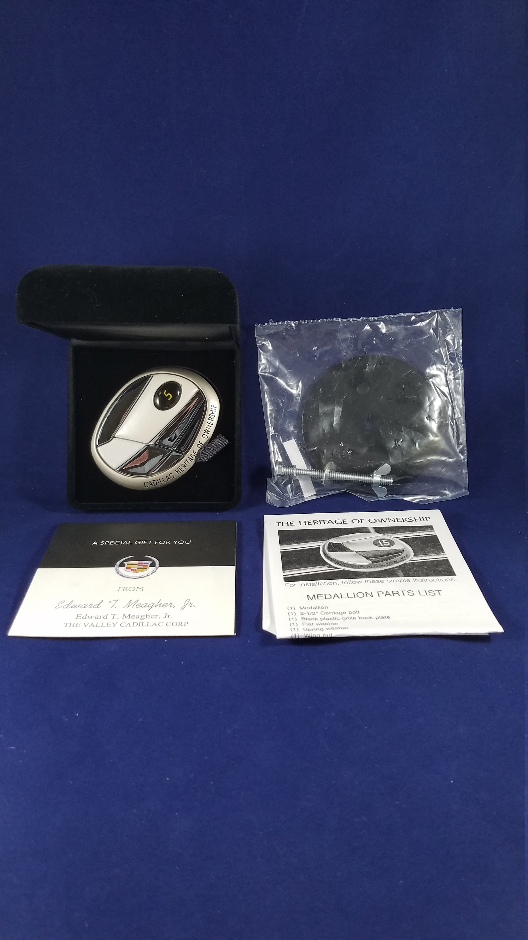 Heritage of Ownership Cadillac Grill Medallion #5 - Etsy