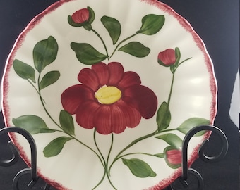 Blue Ridge Hand Painted Nocturne (3 bud) Pattern Bowl