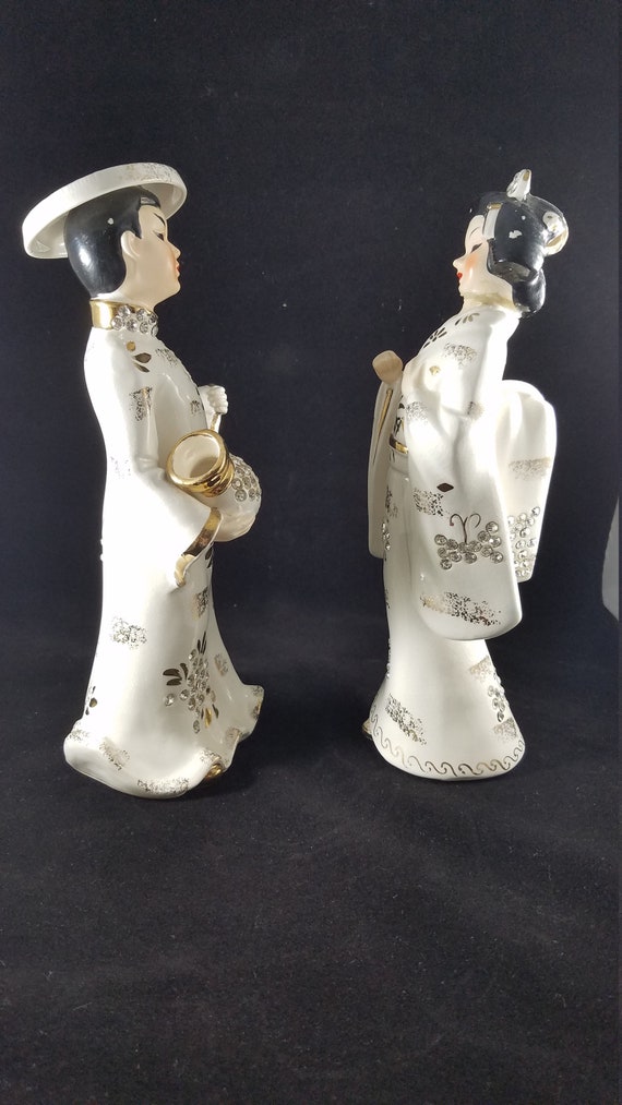 Geo Lefton 1956 Oriental Figurine Collection - Etsy