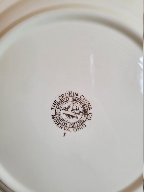 The Cronin China Co Minerva Ohio National Brotherhood Operative