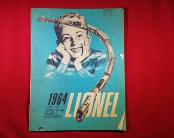 1964 Original Lionel Train Catalog