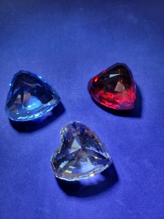 Swarovski SCS Member 1996-1998 Trilogy of the Hearts - Etsy