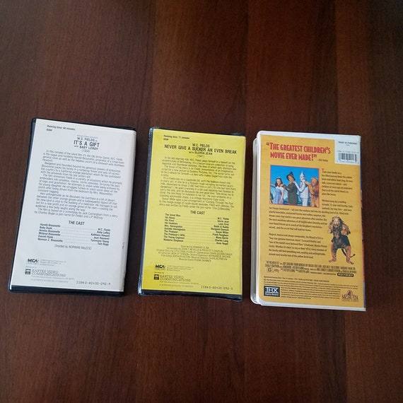 Vintage VHS Movie Library 27 Titles From Various Genre - Etsy