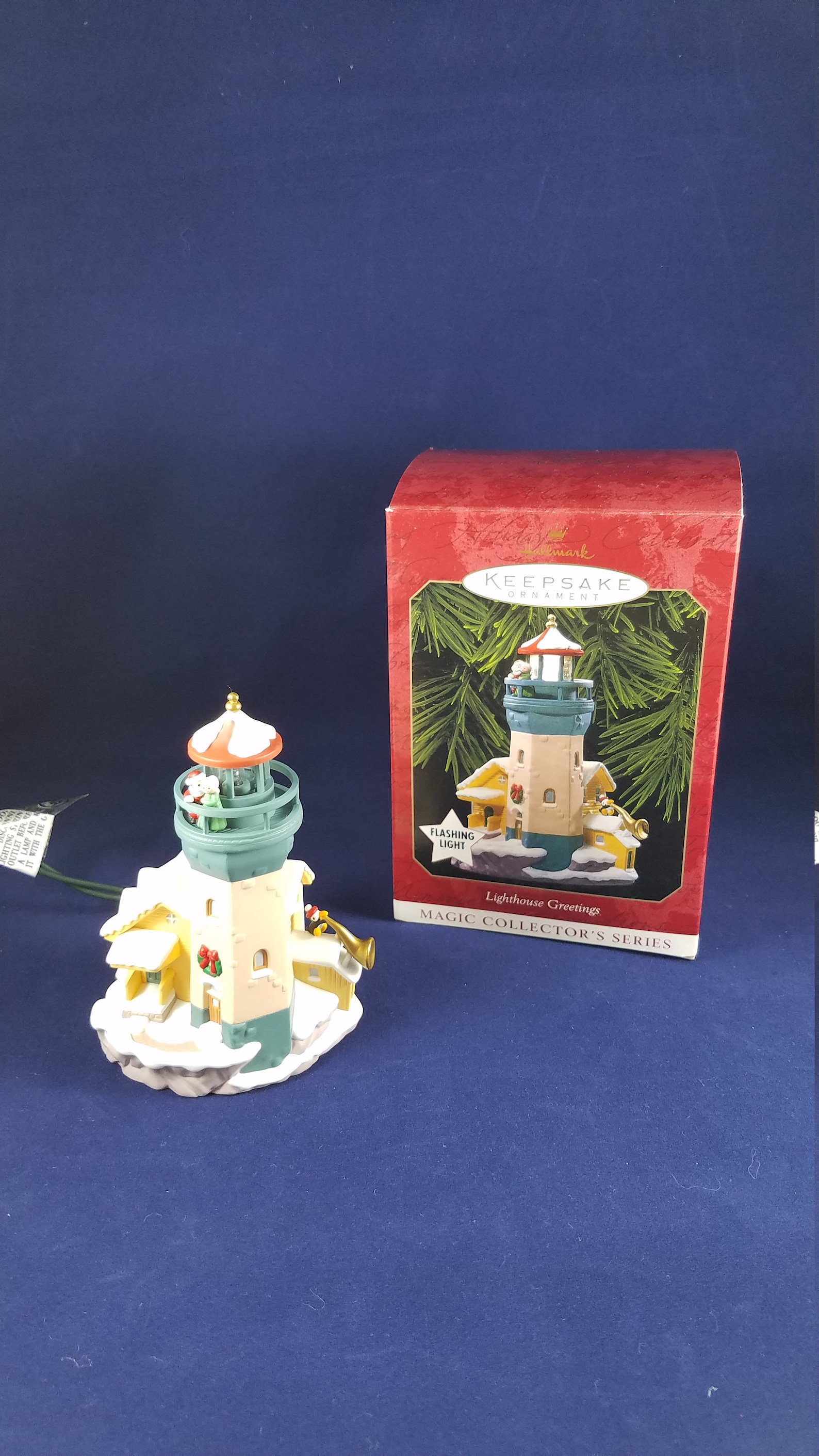 Hallmark vintage Light in Motion Ornament Etsy