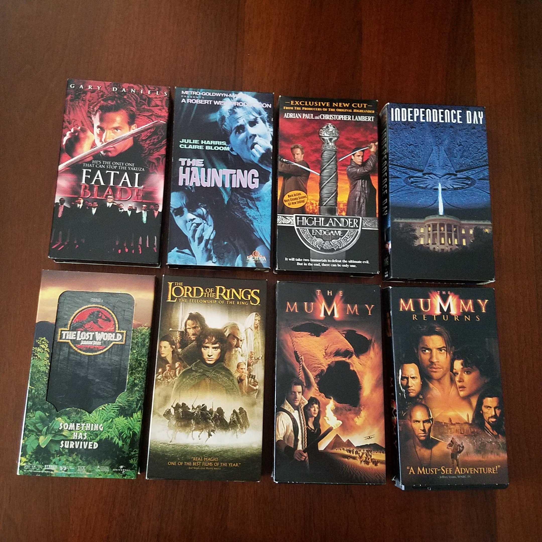 Vintage VHS Movie Library 27 Titles From Various Genre - Etsy