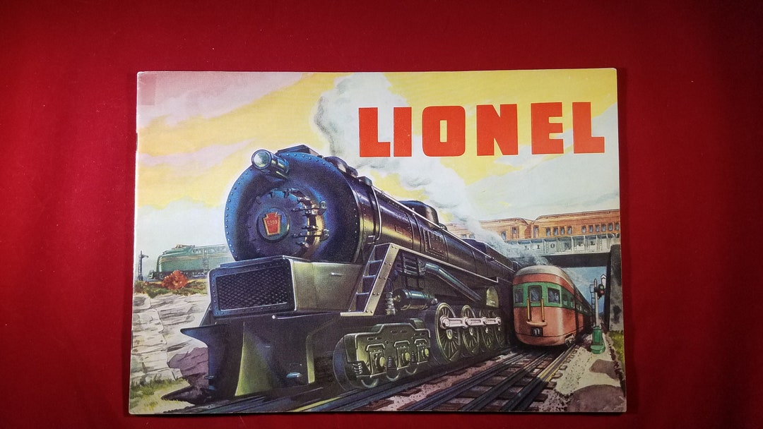 1948 Original Lionel Train Catalog With All Inserts and Mailing