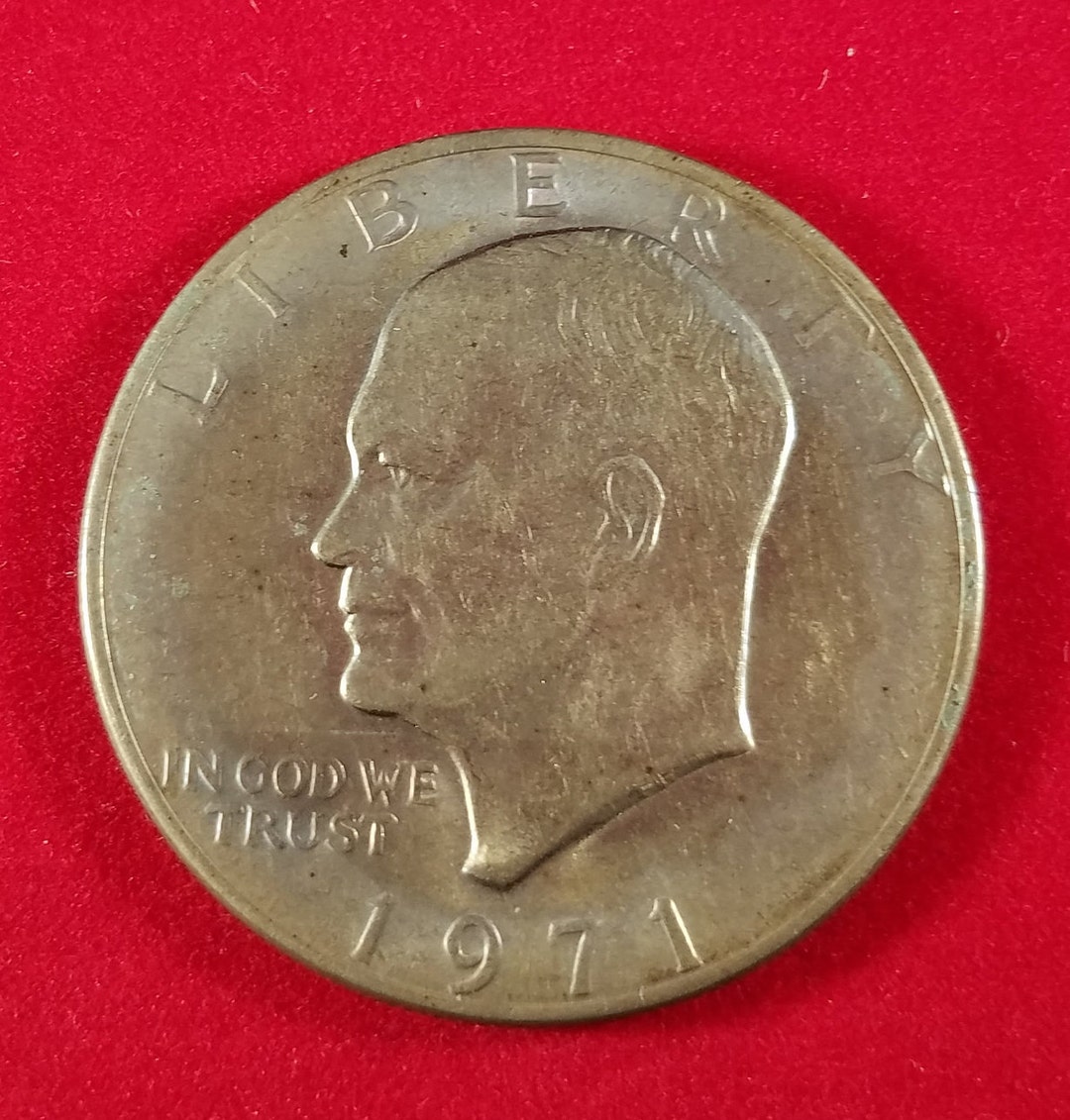 1971 Eisenhower One Dollar - Philadelphia Mint - Etsy
