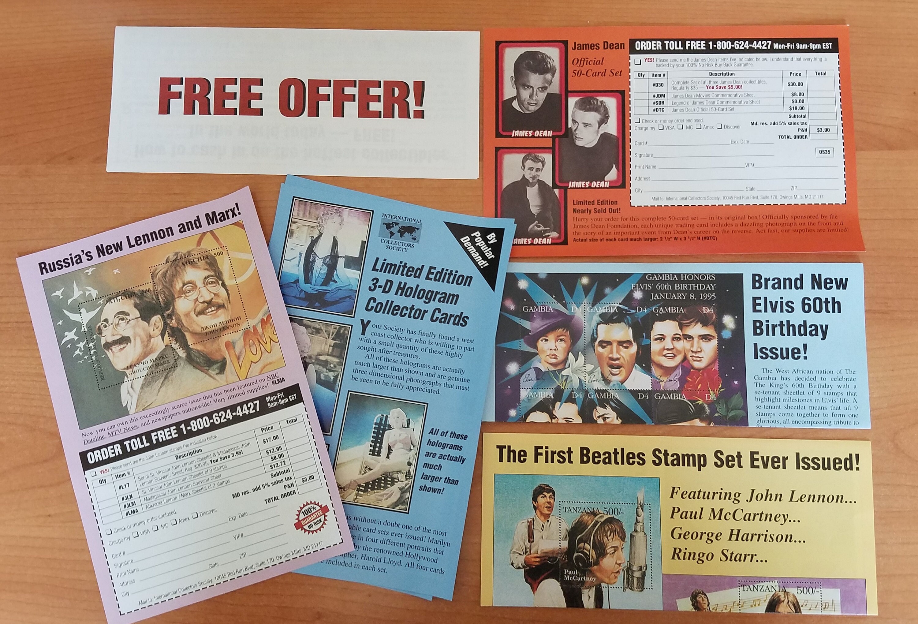 1995 Complete Set of Beatles Souvenir Tanzania Stamps - Etsy