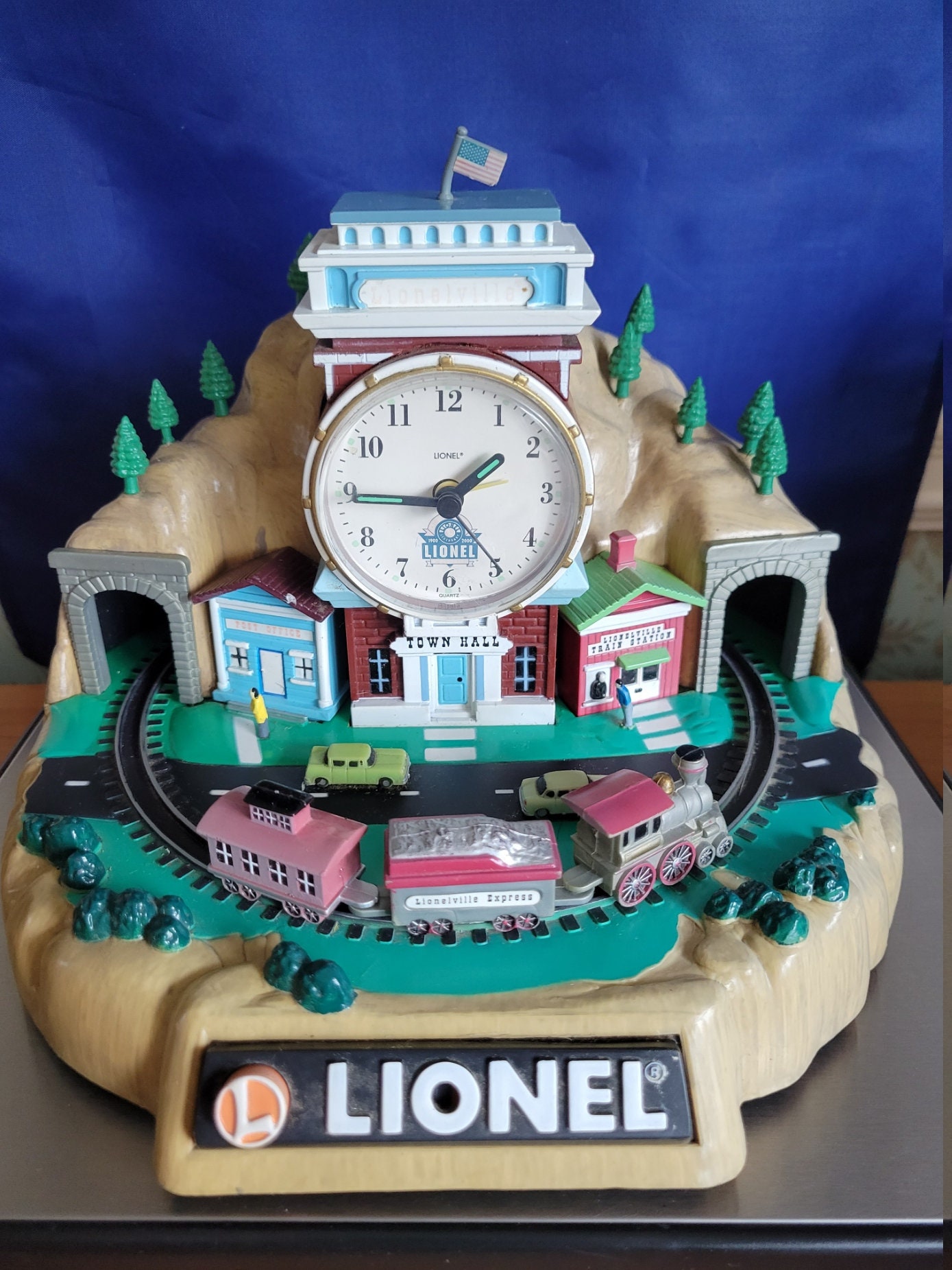 Lionel Trains 100th Anniversary Animated Talking Alarm Clock