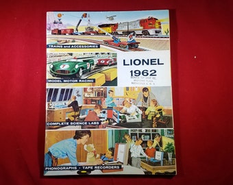 1962 Original Lionel Train Catalog