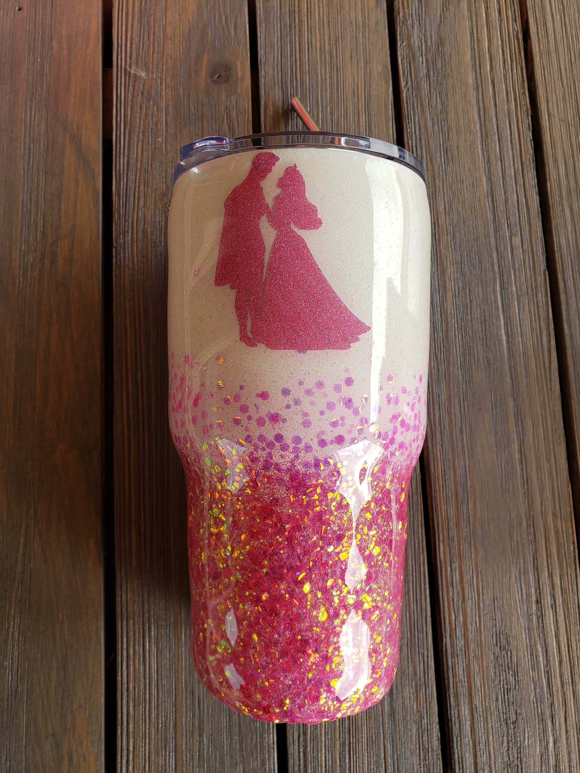 Princess Silhouette Custom Tumbler
