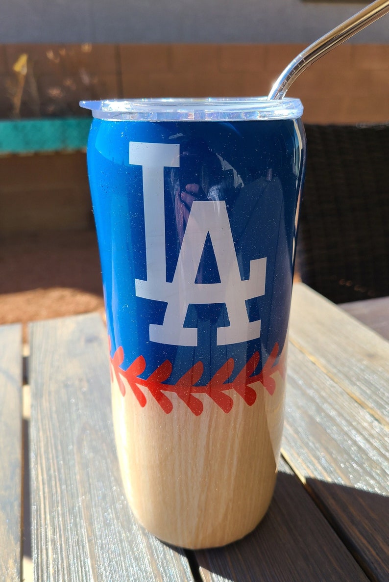 Custom Baseball Tumbler Etsy