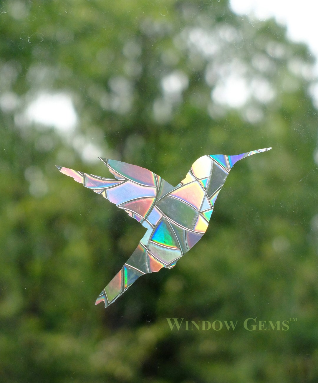 Hummingbirds - Window Clings - Prevent Bird/window Collisions - Set of ...