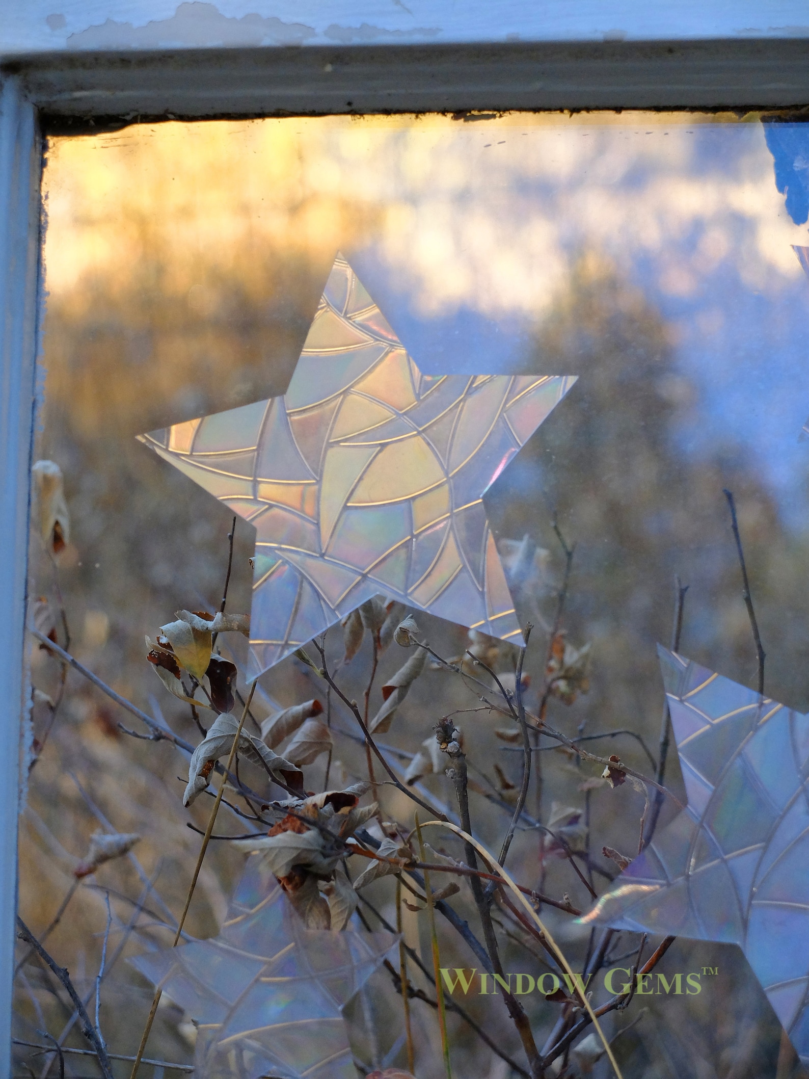 Star Window Gems Rainbow Prisms Static Window Clings Etsy