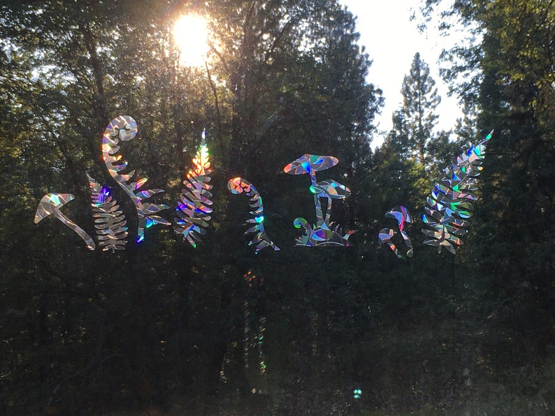 Woodland Window Gems Static Window Clings Save Birds from Etsy