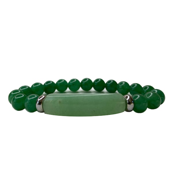 Retrouvez votre calme et Liberez votre esprit Bracelet Liberté Pierre naturelle Aventurine verte