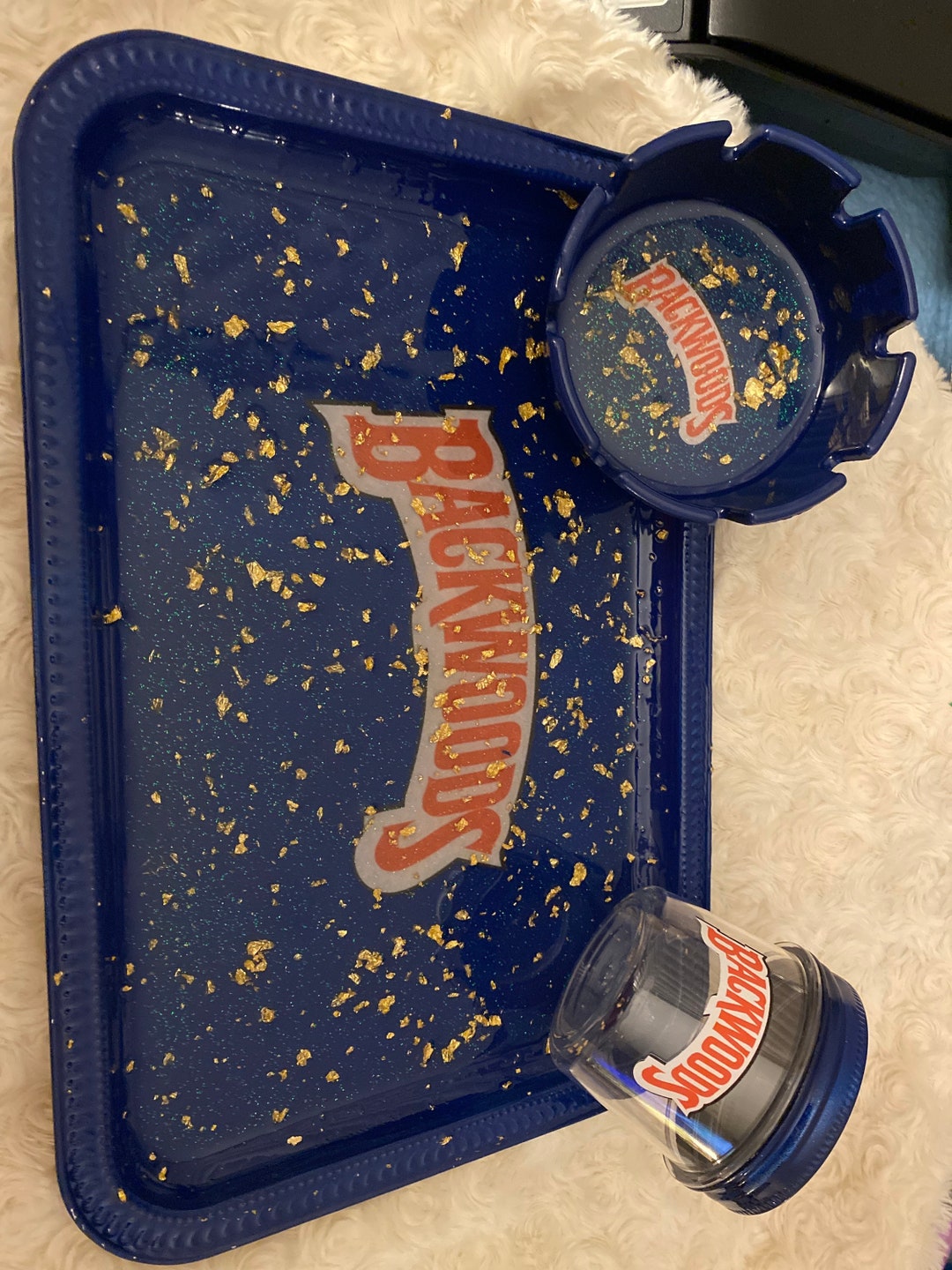 Backwoods Rolling Tray Set Etsy