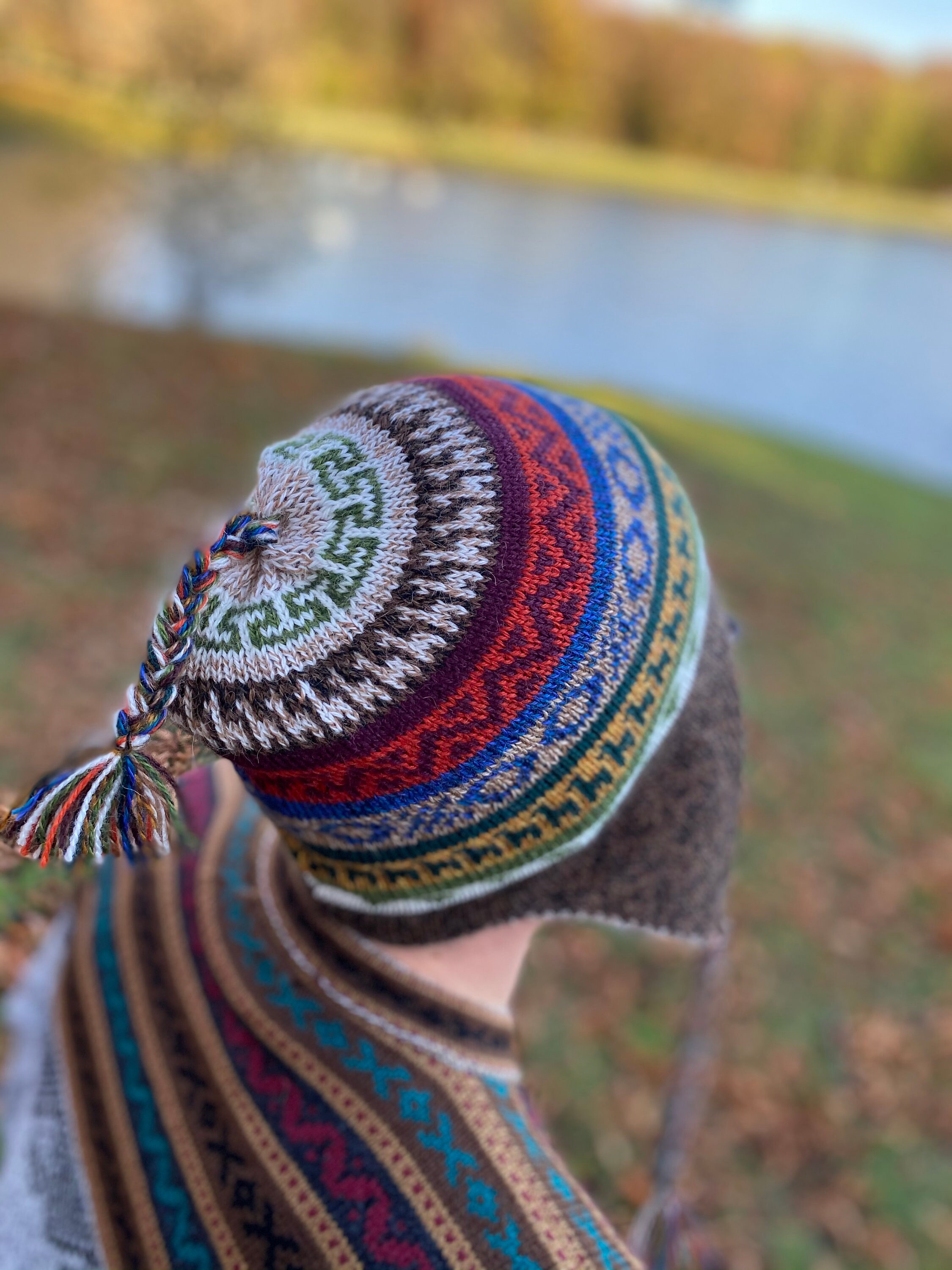 Double-sided Alpaca Hat in 100 per Cent Baby Alpaca Wool Double-sided Alpaca Hat in 100 per Cent Baby Alpaca Wool