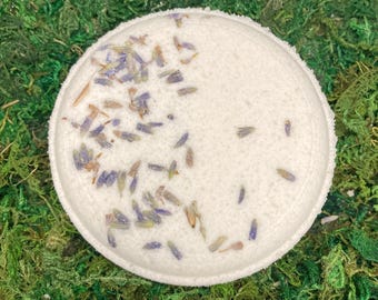 Handmade Lavender Essential Oil Bath Bomb