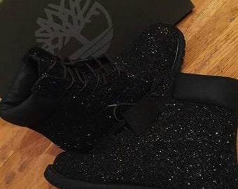 glitter timberlands for sale