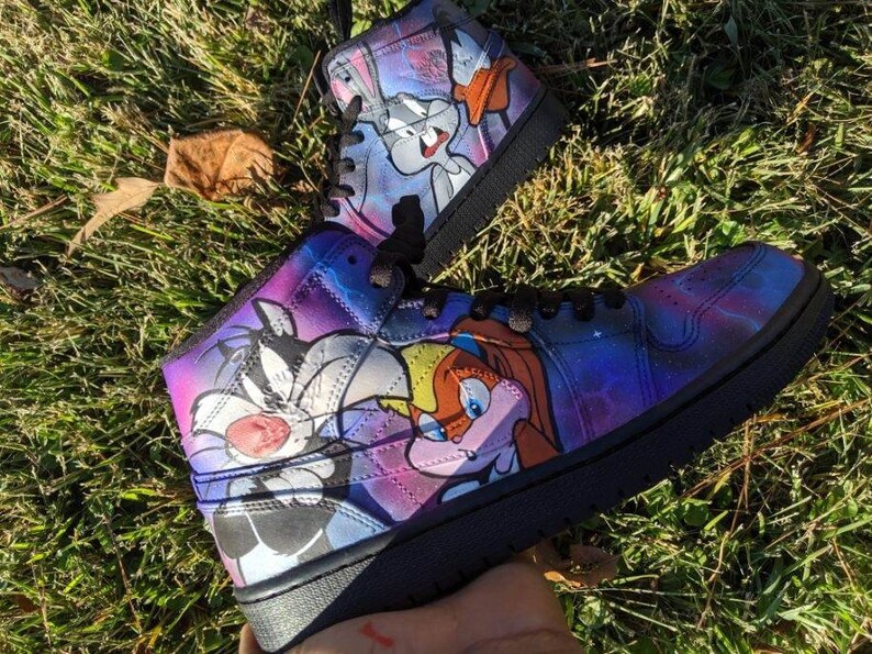 custom jordans space jam