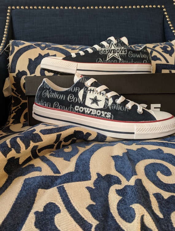 custom dallas cowboys converse