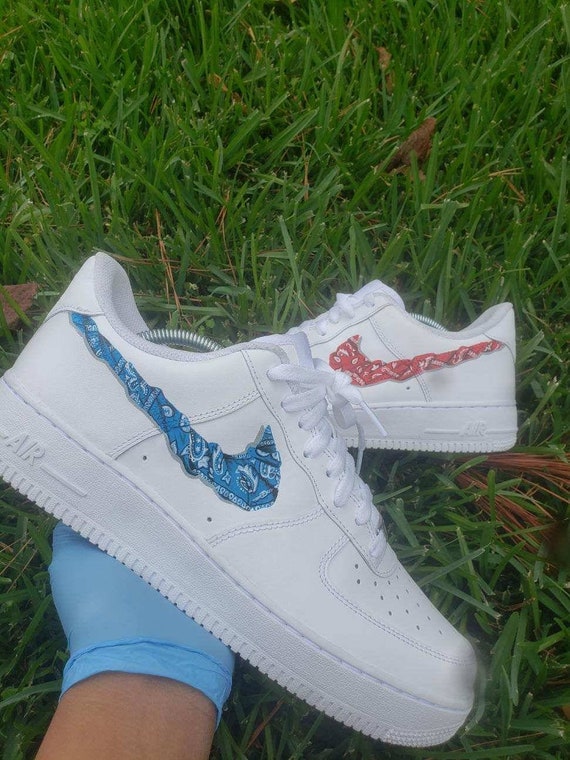 custom air force 1 bandana