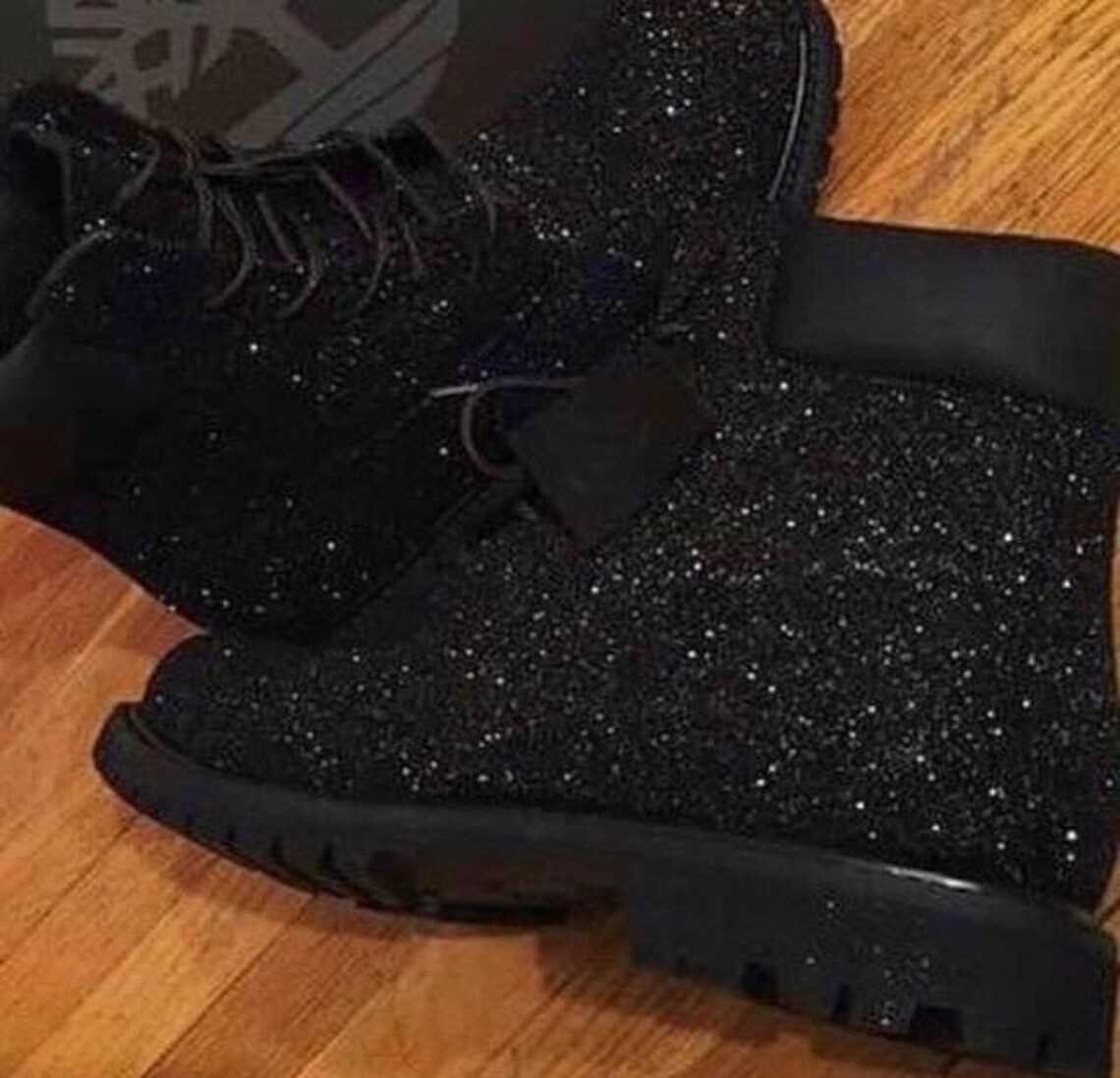 glitter timberland boots