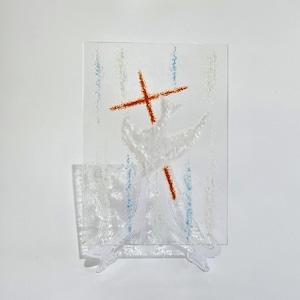 Holy spirit, cross, cross art, The Holy Spirit of Resurrection, The Cross and the Dove of the Holy Spirit