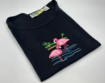 90s Flamingo Art Tank Top - Women's 2XL #57