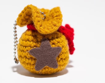 ACNH Bell Bag Keychain