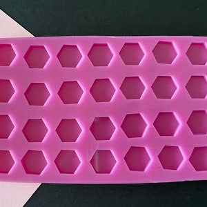 15mm hexagon stud silicone mould/mold