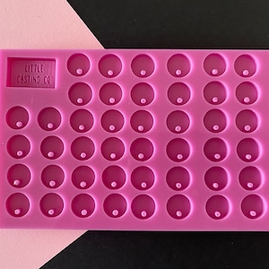 12mm connector circle silicone mould