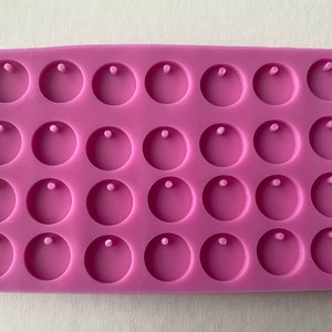 15mm connector circle silicone mould