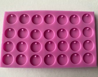 15mm connector circle silicone mould