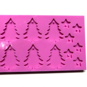 Christmas tree silicone mould #2