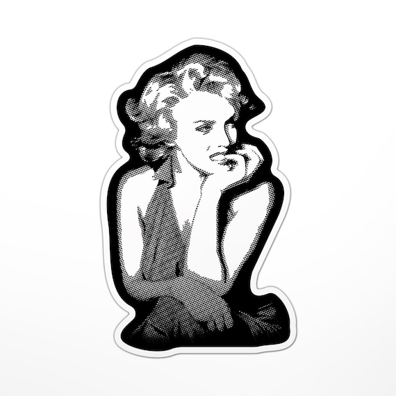 stika.co - Adesivo per interruttore a tema Marilyn Monroe, colore