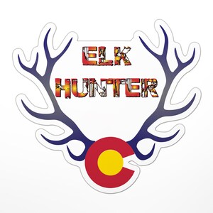 Colorado Elk Hunter - Shed Sticker