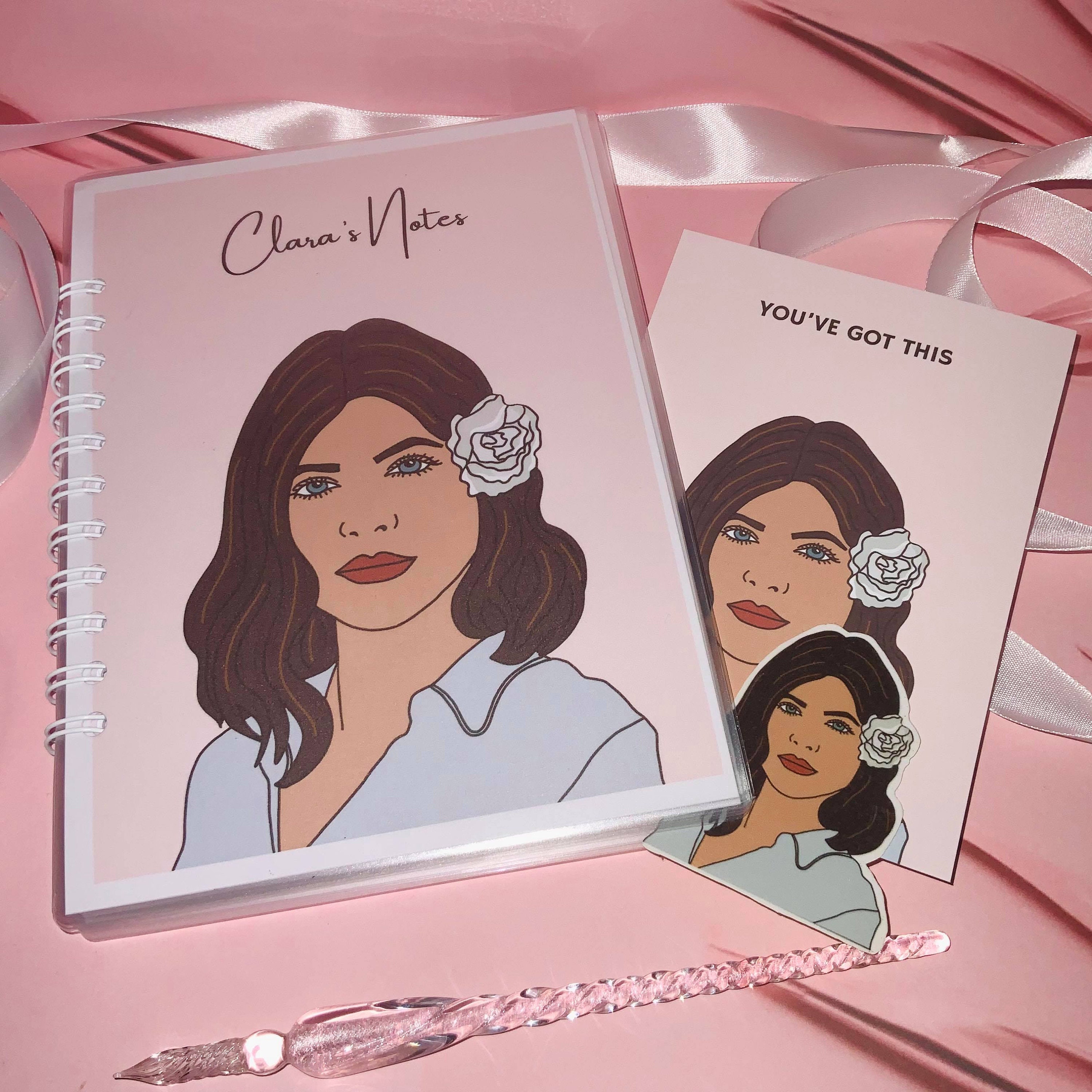 Personalised Stationery Gift Set Customised Gift for Her Etsy