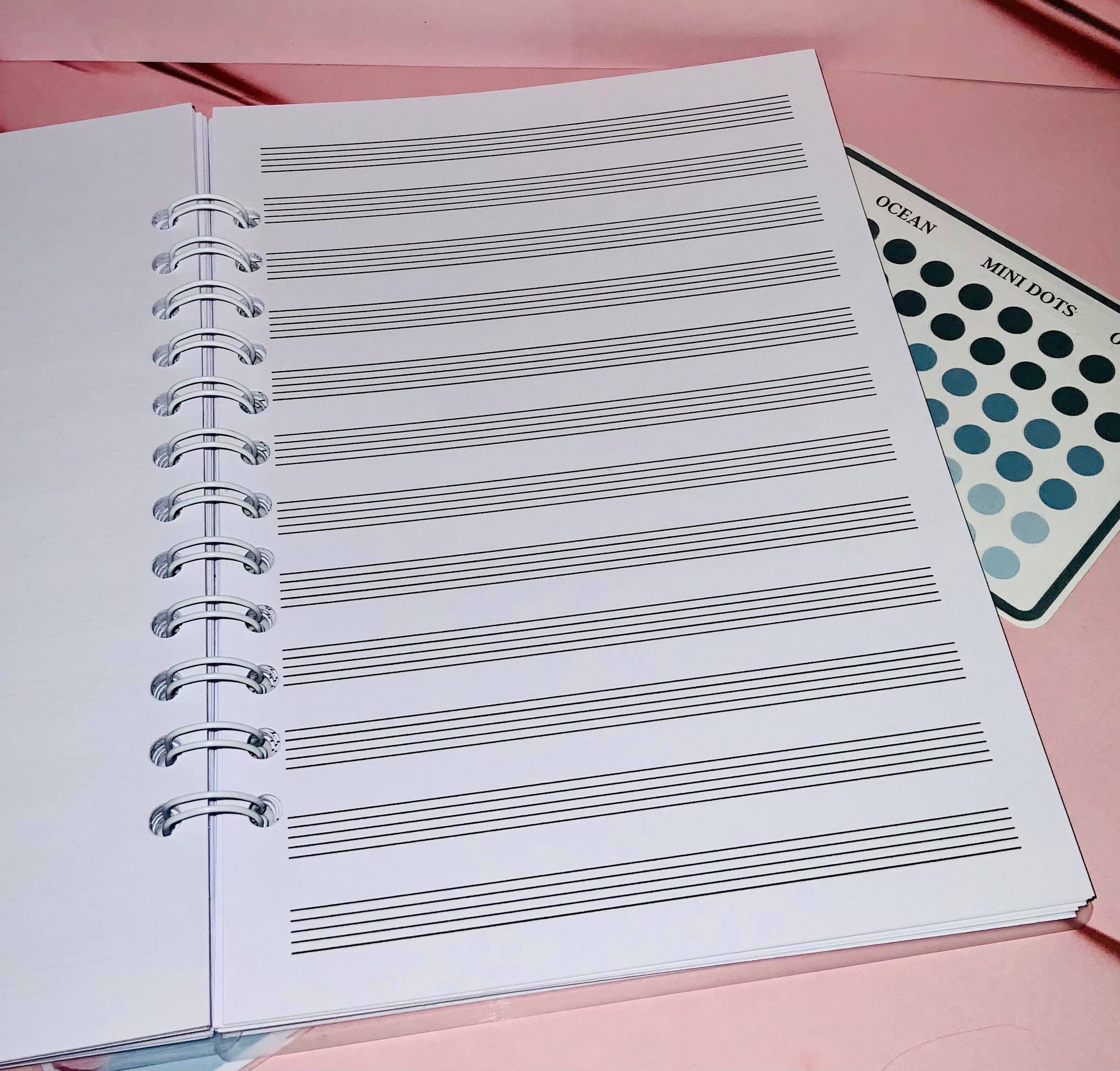 Songwriting Notebook Gift for Musician Gift for Singer Etsy