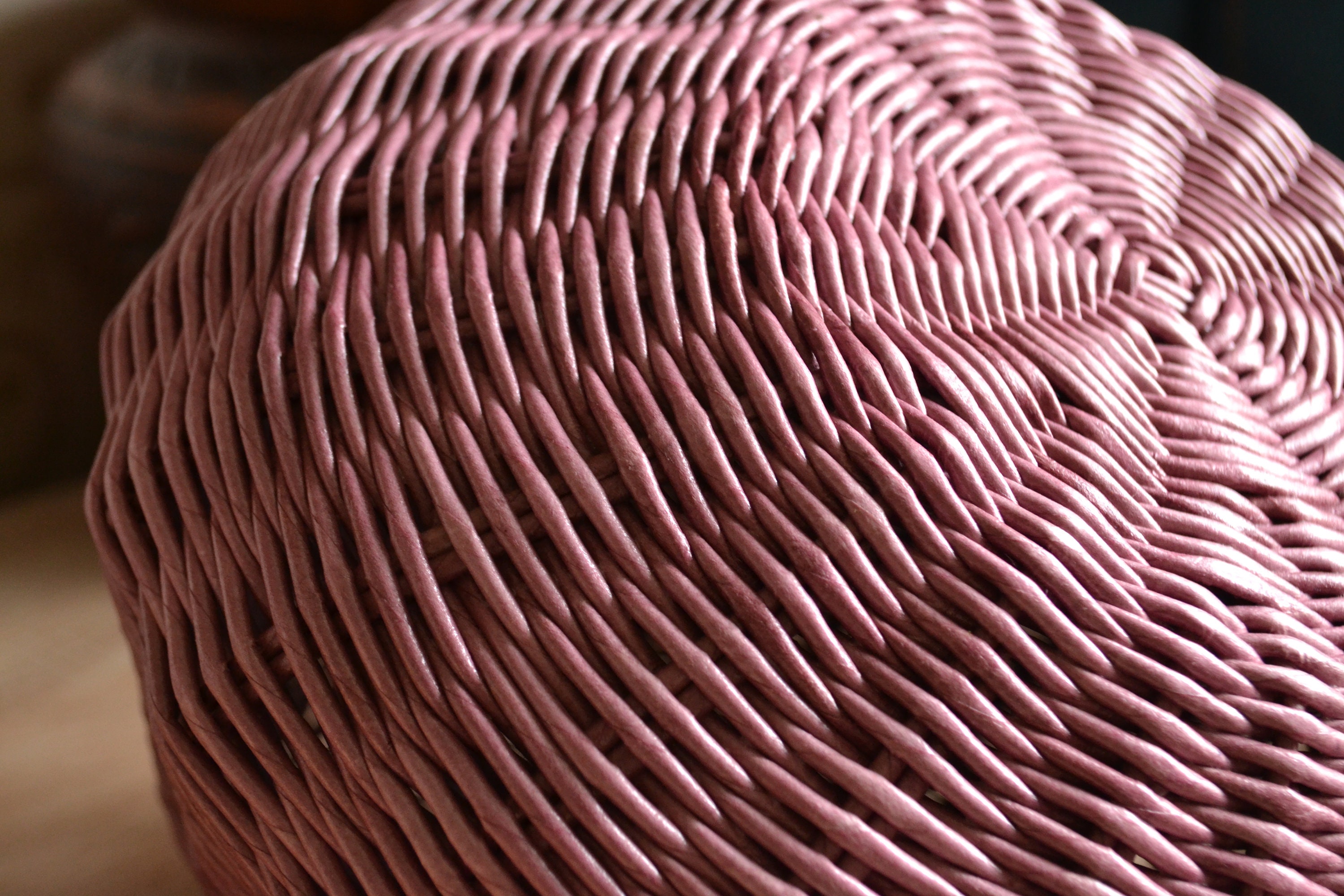 Wicker basket for storing vegetables and other products in the Etsy