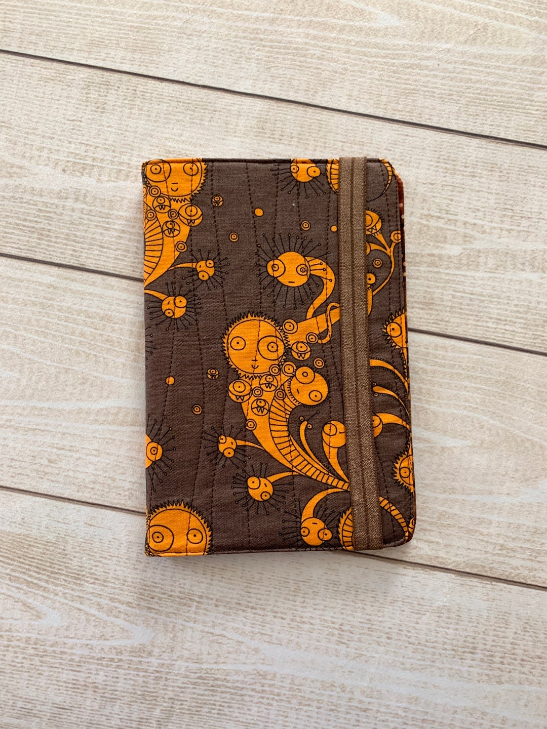 Quilted Notebook Cover Eco Notebook Gift, Fabric Notebook, Fabric